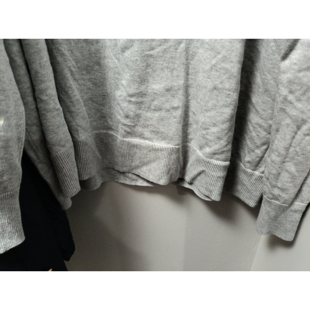 Brooks Brothers Supima Cotton 1/4 Zip Pullover Sweater Mens 3XLT Gray Heather - Picture 5 of 9